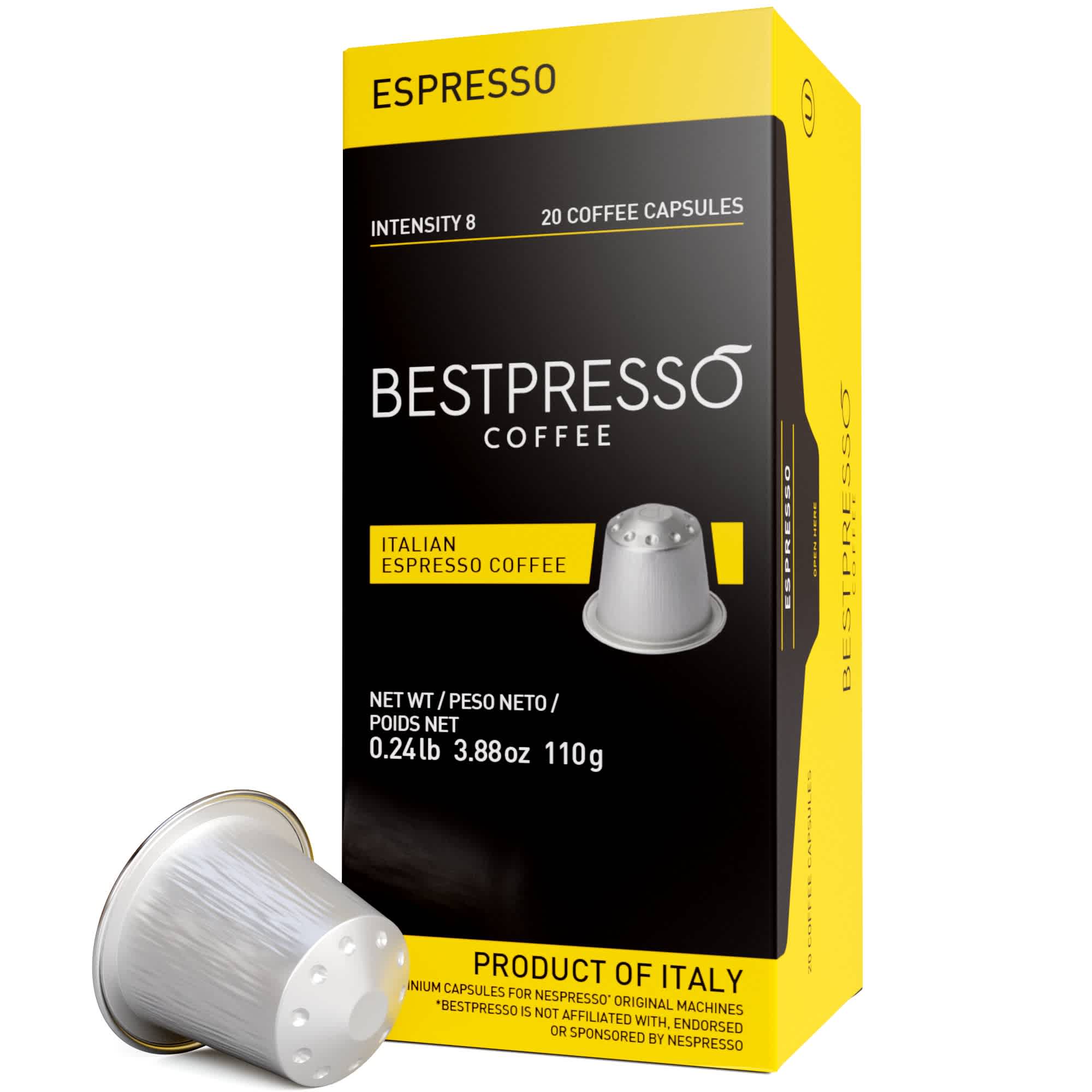 Bestpresso Cápsulas de café, compatibles con máquinas profesionales Nespresso  PRO, Zenius, Gemini y Momento, Intenso 300 almohadillas de café – Yaxa  Guatemala