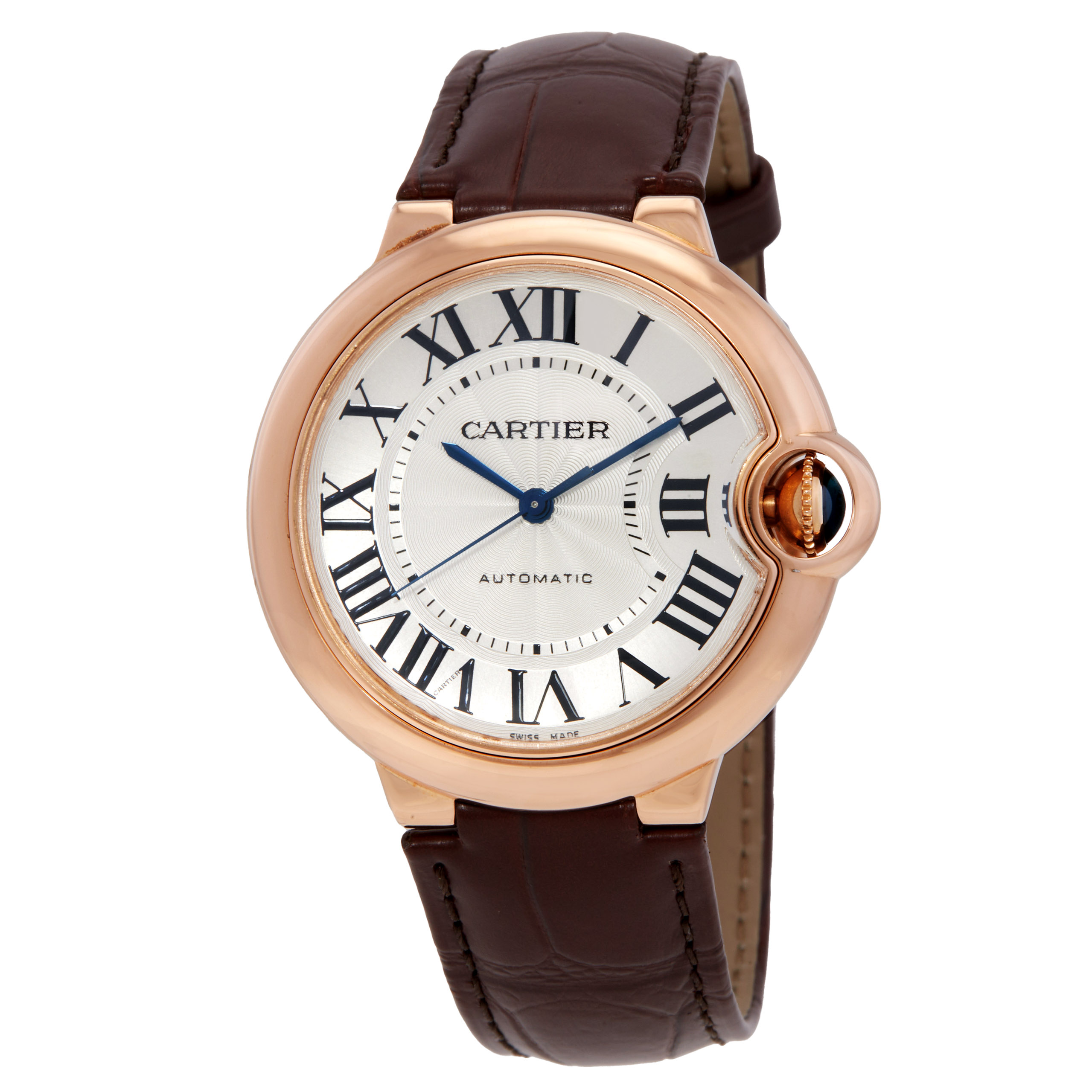 Preowned Cartier Ballon Bleu Silver Dial Ladies Watch W6900456