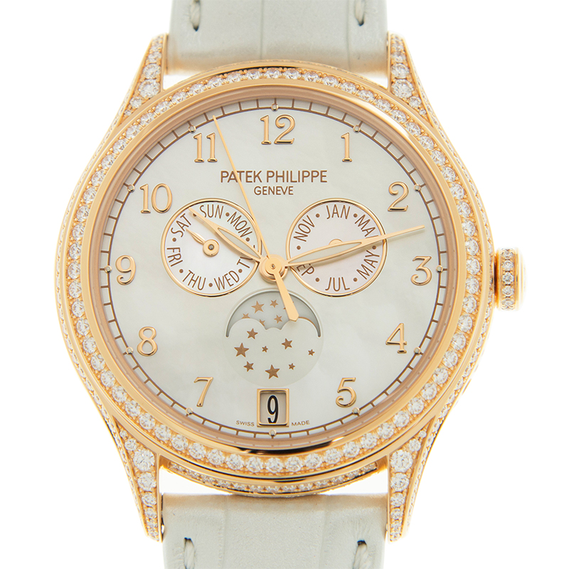 Patek Philippe Complications White Balinese Mother Of Pearl Dial Automatic Ladies Watch 4948R-001 85700$