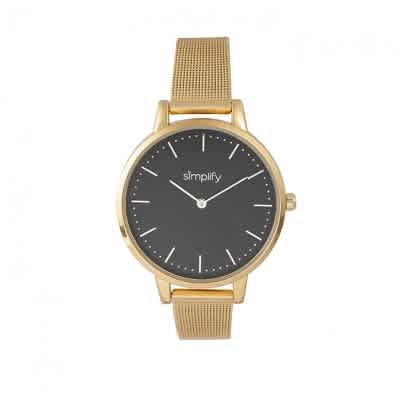 Simplify The 5800 Black Dial Watch SIM5803