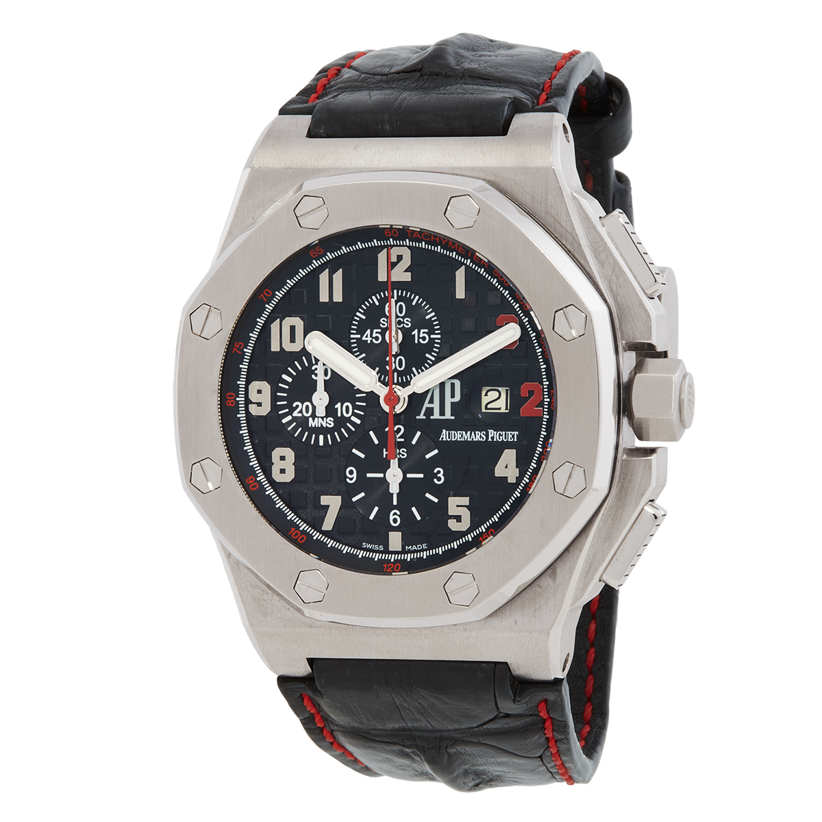 Pre-owned Audemars Piguet Royal Oak Offshore Shaquille ONeal Chronograph Automatic Black Dial Mens Watch 26133STOOA101CR01 22500$