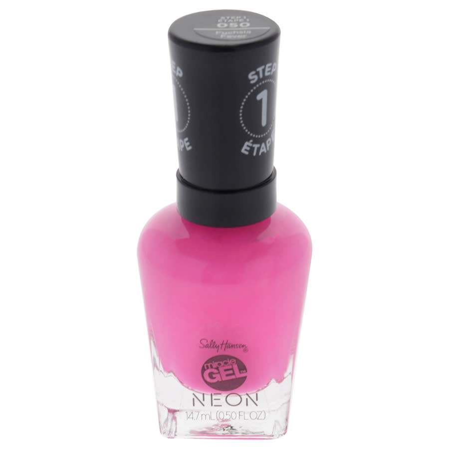 Sally Hansen Ladies Miracle Gel Neon 05 Oz 050 Fuchsia Fever Nails 3616302470815 10$