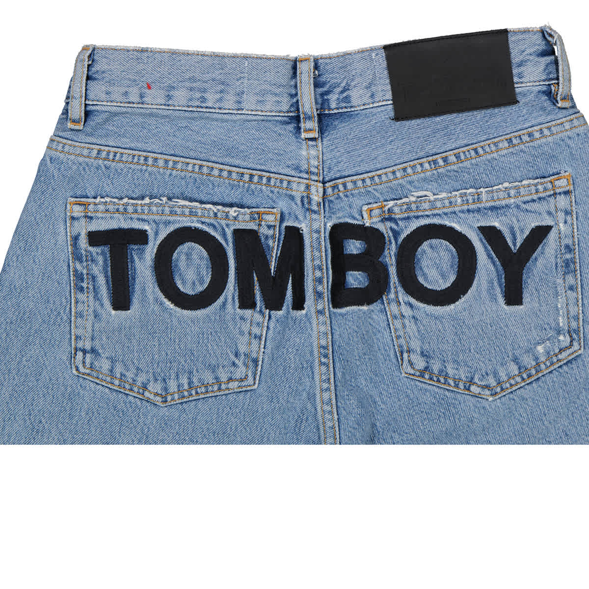 Filles A Papa Tomboy Jeans in Blue