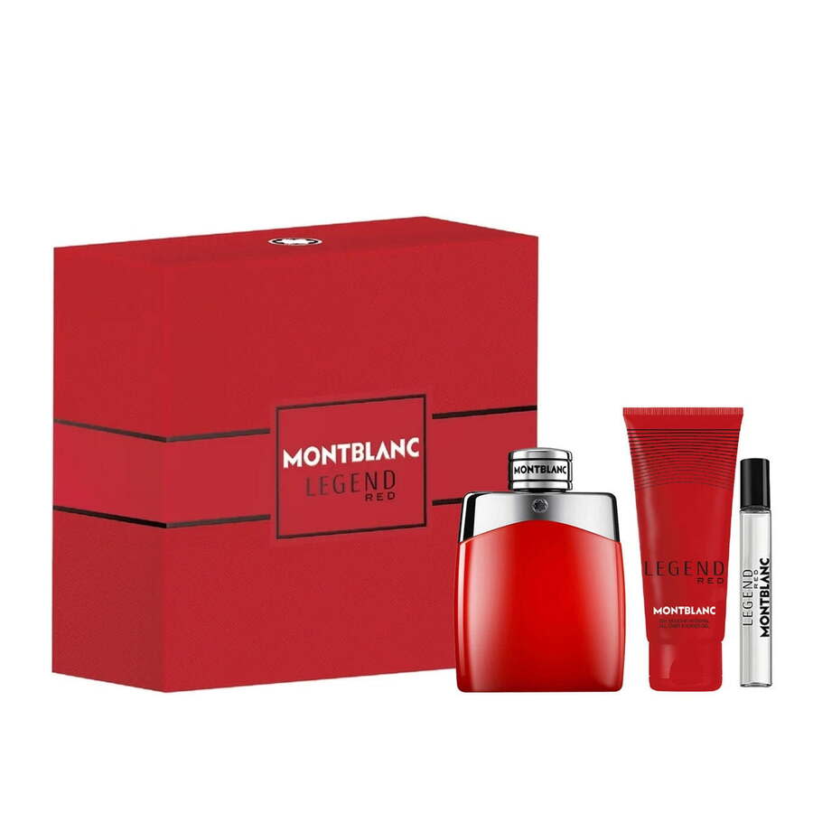 MontBlanc Mens Legend Red Gift Set Fragrances 3386460132237 39$