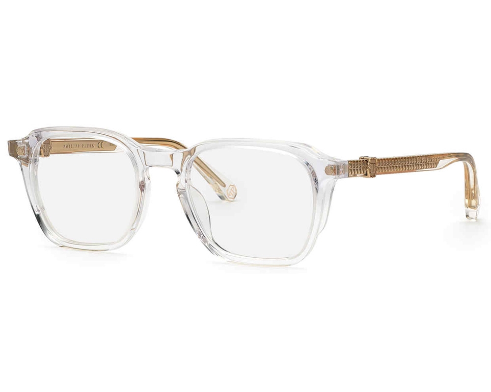 Philipp Plein Demo Square Mens Eyeglasses VPP059M 0880 51