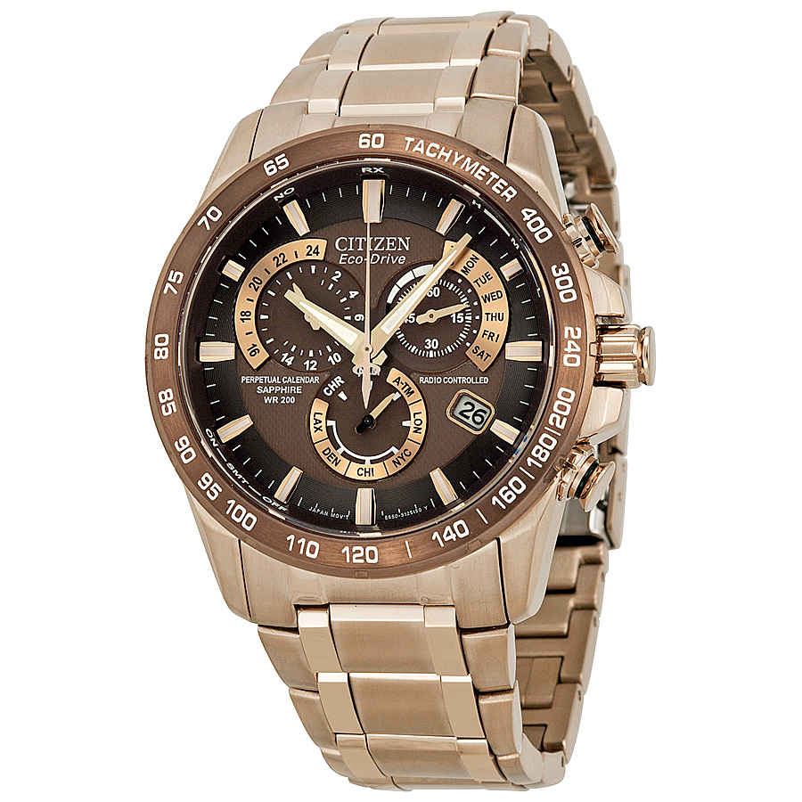 Citizen Eco Drive Perpetual Calendar Chronograph A c Synchronization