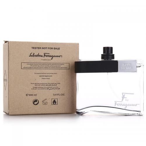 Salvatore Ferragamo Mens F Black EDT Spray 34 oz Tester Fragrances 8032529118111 30$