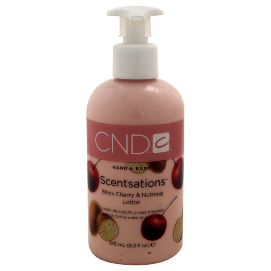 CND Scentsations Body Lotion 8.3 oz Black Cherry & Nutmeg Bath & Body 639370141213