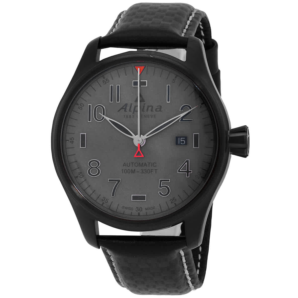 Alpina Startimer Automatic Grey Dial Mens Watch AL-525GG4FBS26-SR
