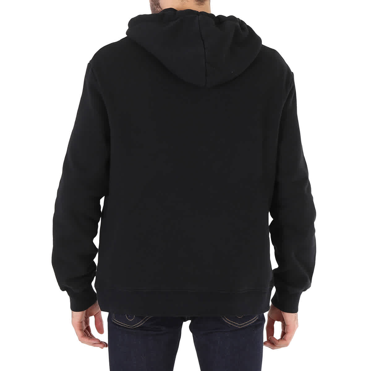 424 Men s Star Print Hoodie In Black