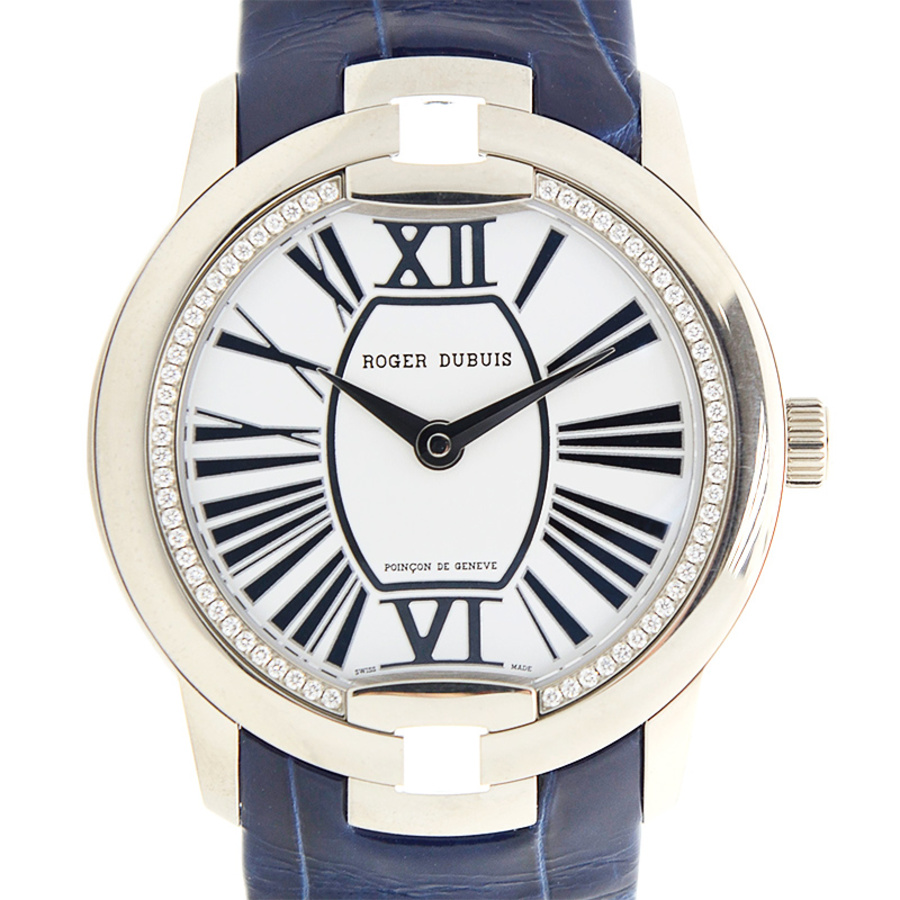 Roger Dubuis Velvet Automatic Diamond White Dial Watch RDDBVE0034