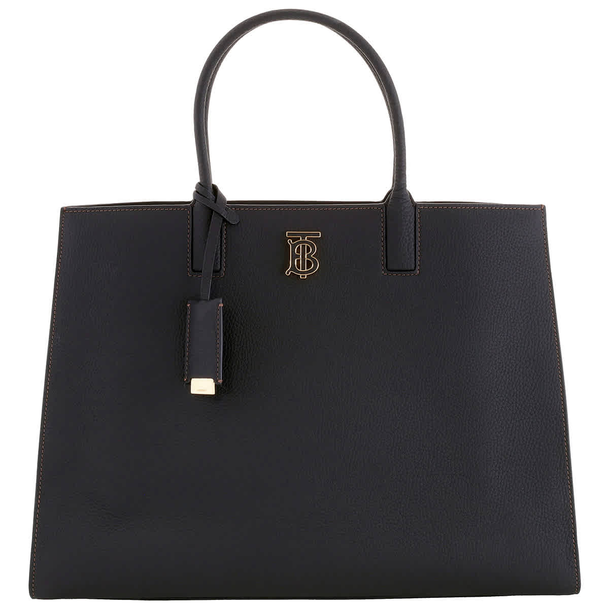 Burberry Black Grainy Leather Medium Frances Bag 8049042 | eBay