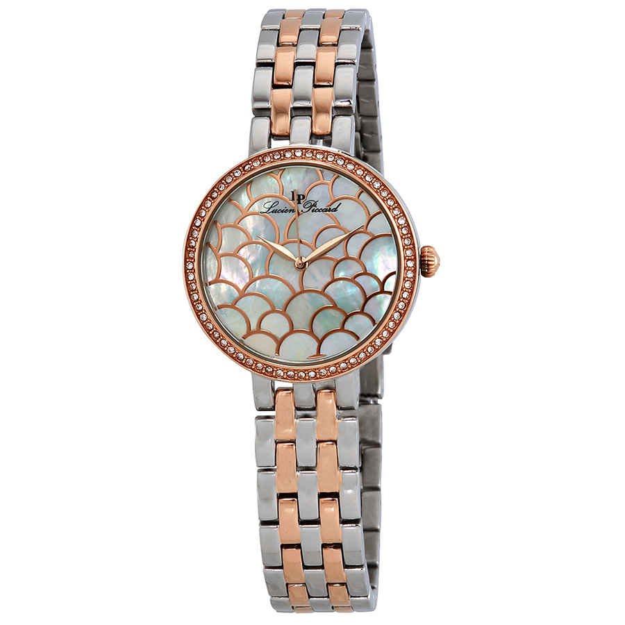Lucien Piccard Ava Mother of Pearl Dial Ladies Watch LP-28022-SR-22MOP