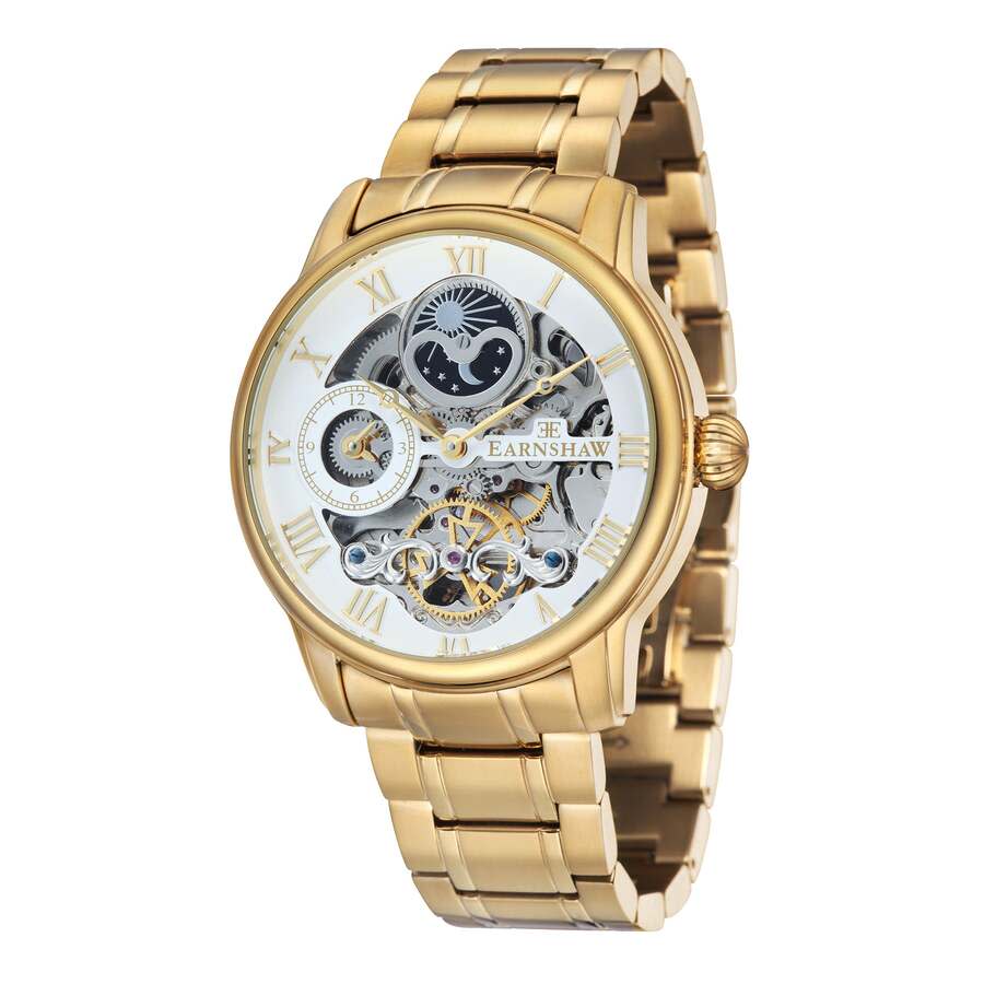 Thomas Earnshaw Longitude White Dial Mens Watch ES-8006-22 149$