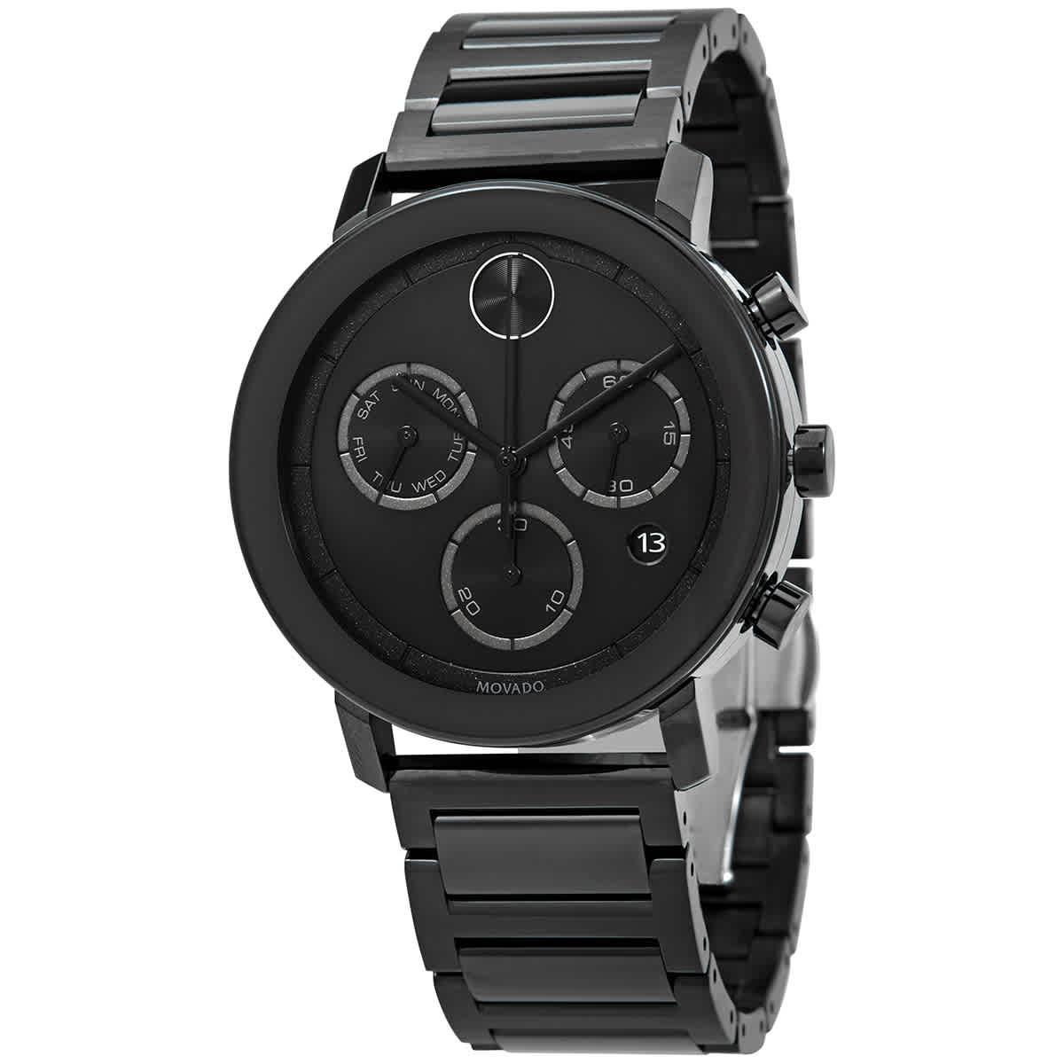Movado BOLD Evolution Chronograph Quartz Black Dial Mens Watch 3600684 450$