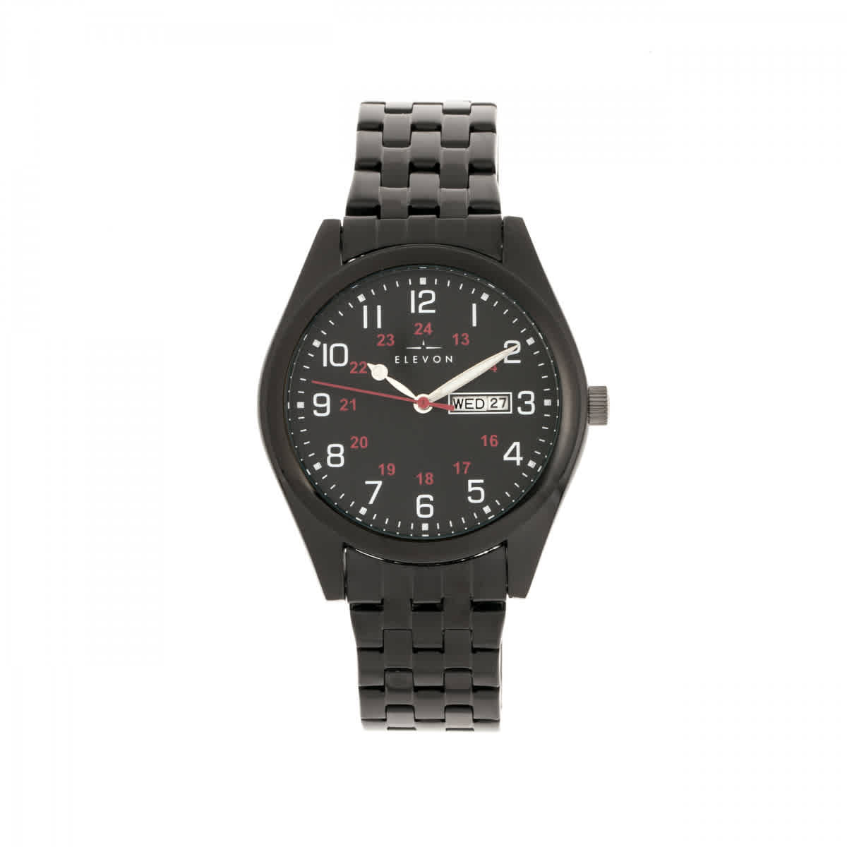 Elevon Gann Black Dial Mens Watch ELE106-6