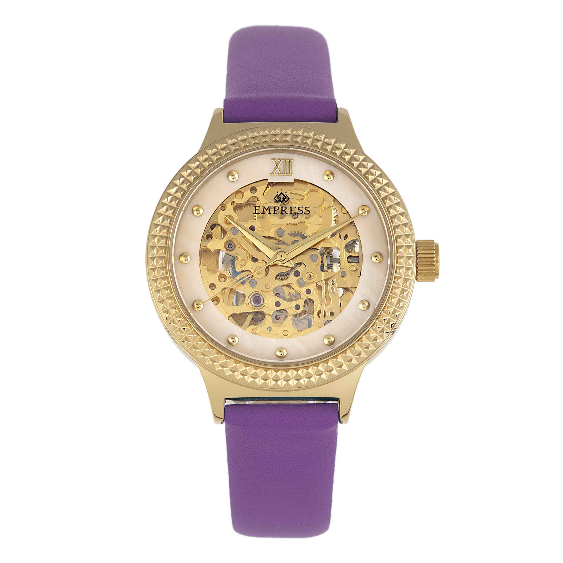 Empress Alice Automatic White Dial Ladies Watch EMPEM3205