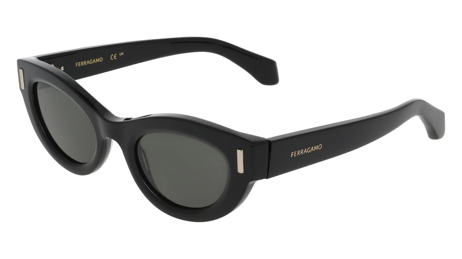 Salvatore Ferragamo SF2062SE 001 Women’s Sunglasses Black Size 49