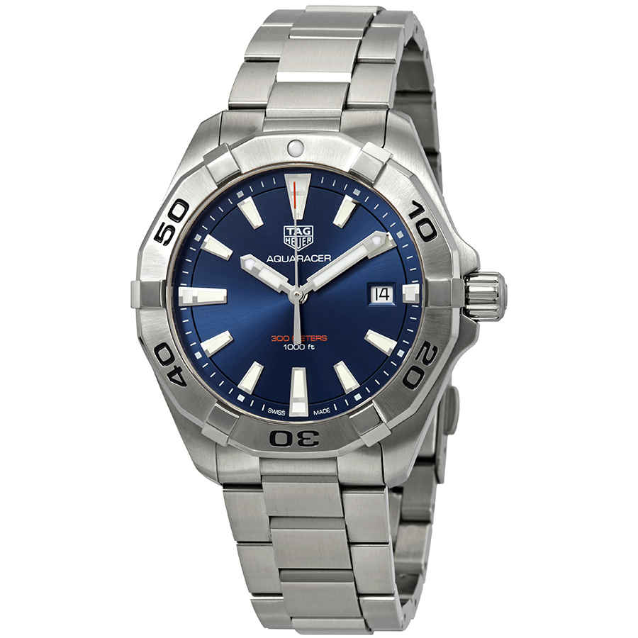 tag heuer aquaracer blue face