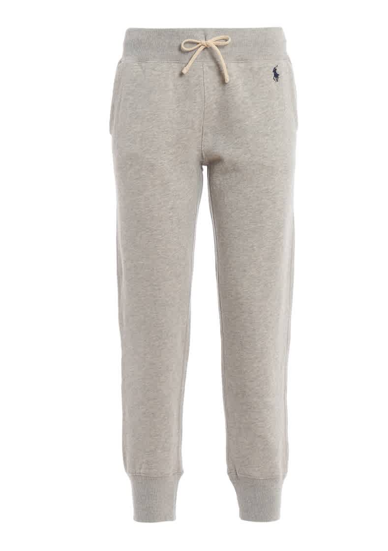 grey ralph lauren tracksuit bottoms