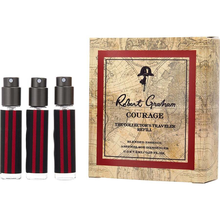 Robert Graham Mens Valour Gift Set Refill Fragrances 853469006102