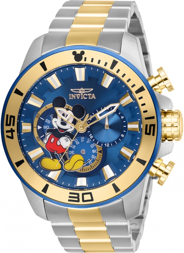 Invicta Disney Limited Edition Mickey Mouse Chronograph Blue Dial Men's