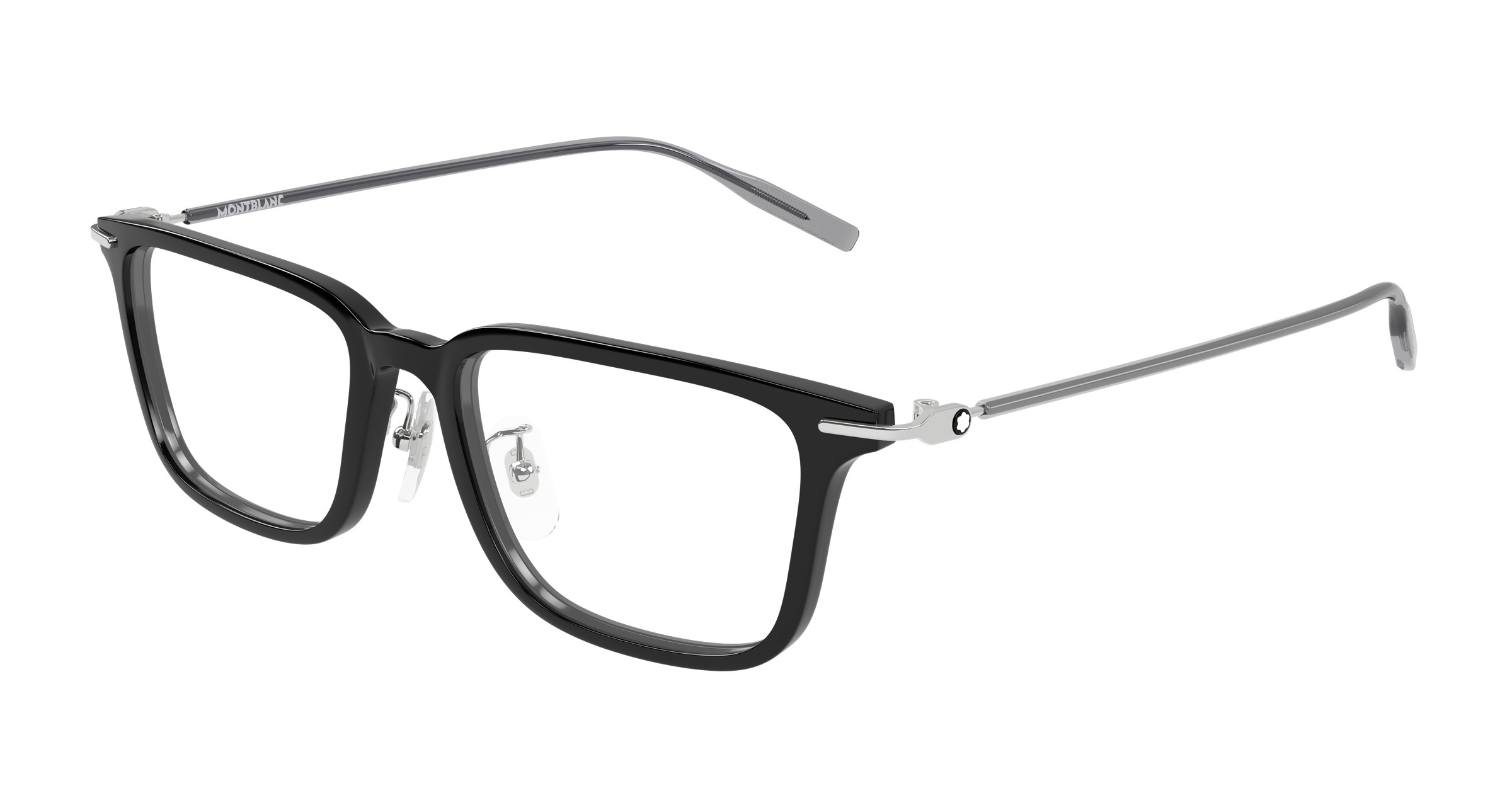 Montblanc Demo Square Mens Eyeglasses MB0489OA 001 54 230$