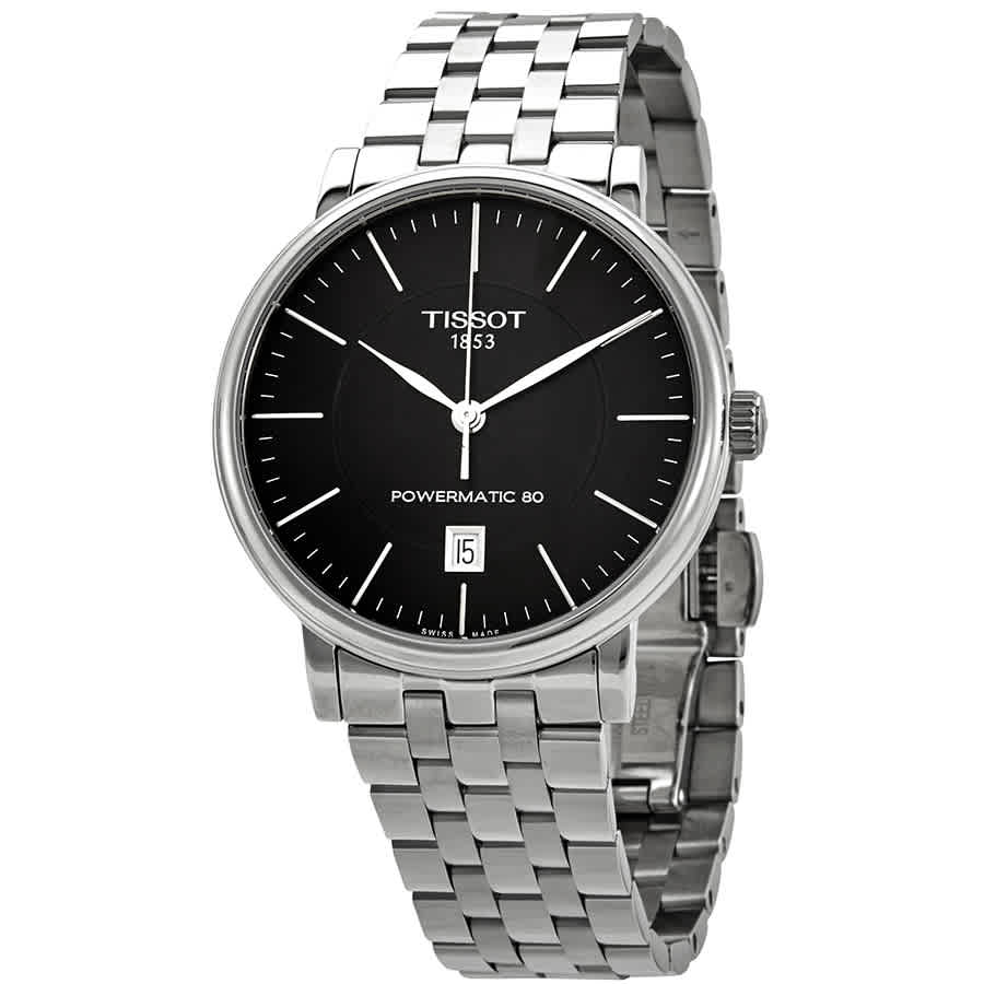 Tissot Carson Automatic Black Dial Mens Watch T1224071105100 290$