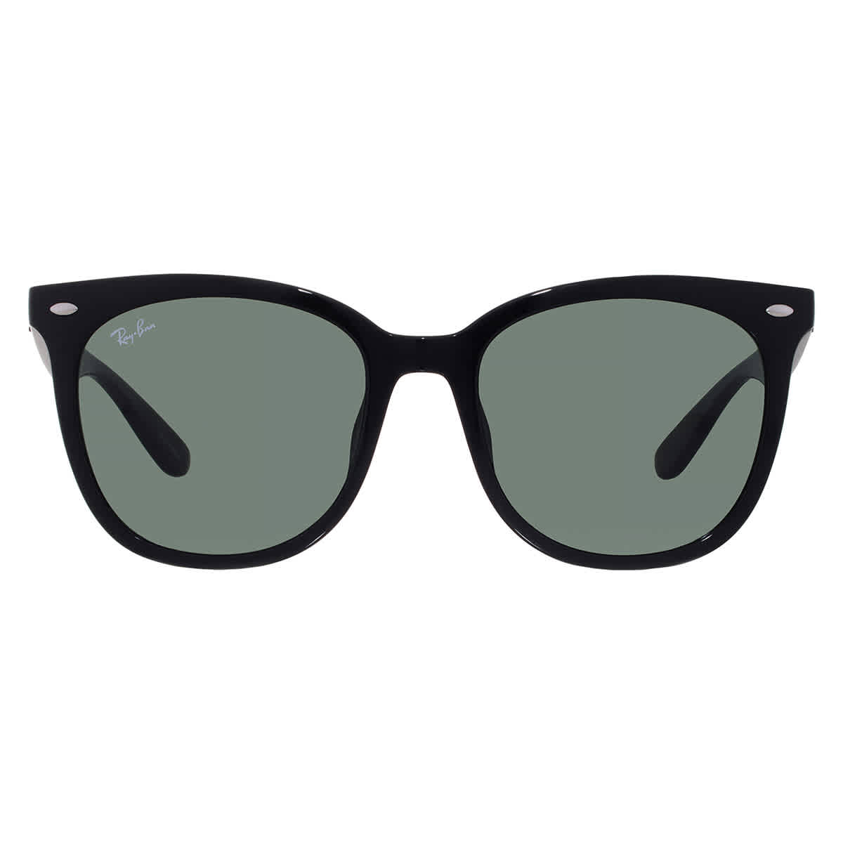 Ray-Ban Unisex Sunglass RB4379D -  Frame color: Black, Lens color: Dark Green