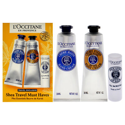 LOccitane Unisex Shea Travel Must Haves Gift Set Fragrances 3253581864814 23$