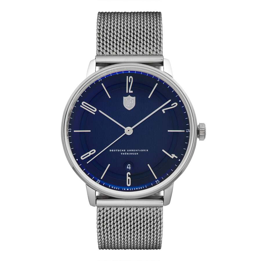 Dufa Bayer Blue Dial Mens Watch DF-9016-33