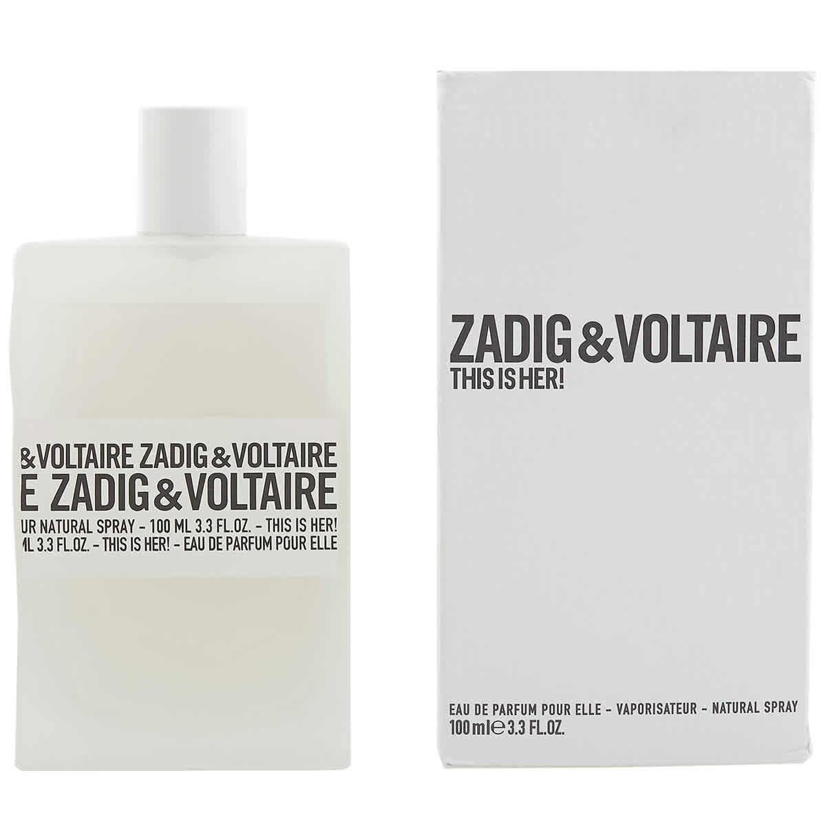 Zadig and Voltaire Ladies This is Her EDP Spray 34 oz 100 ml 65$