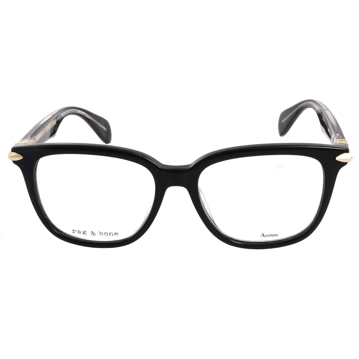 Rag and Bone Demo Rectangular Unisex Eyeglasses RNB3008 0807 50 40$