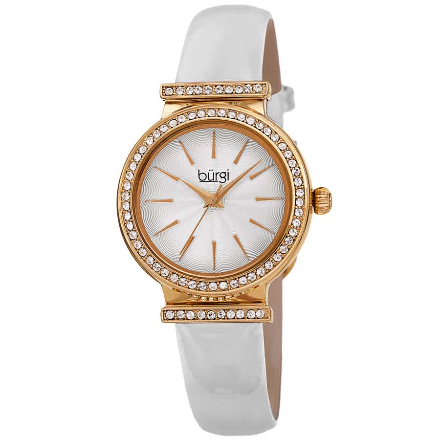 Burgi Silver Dial Ladies Watch BUR230WT 200$
