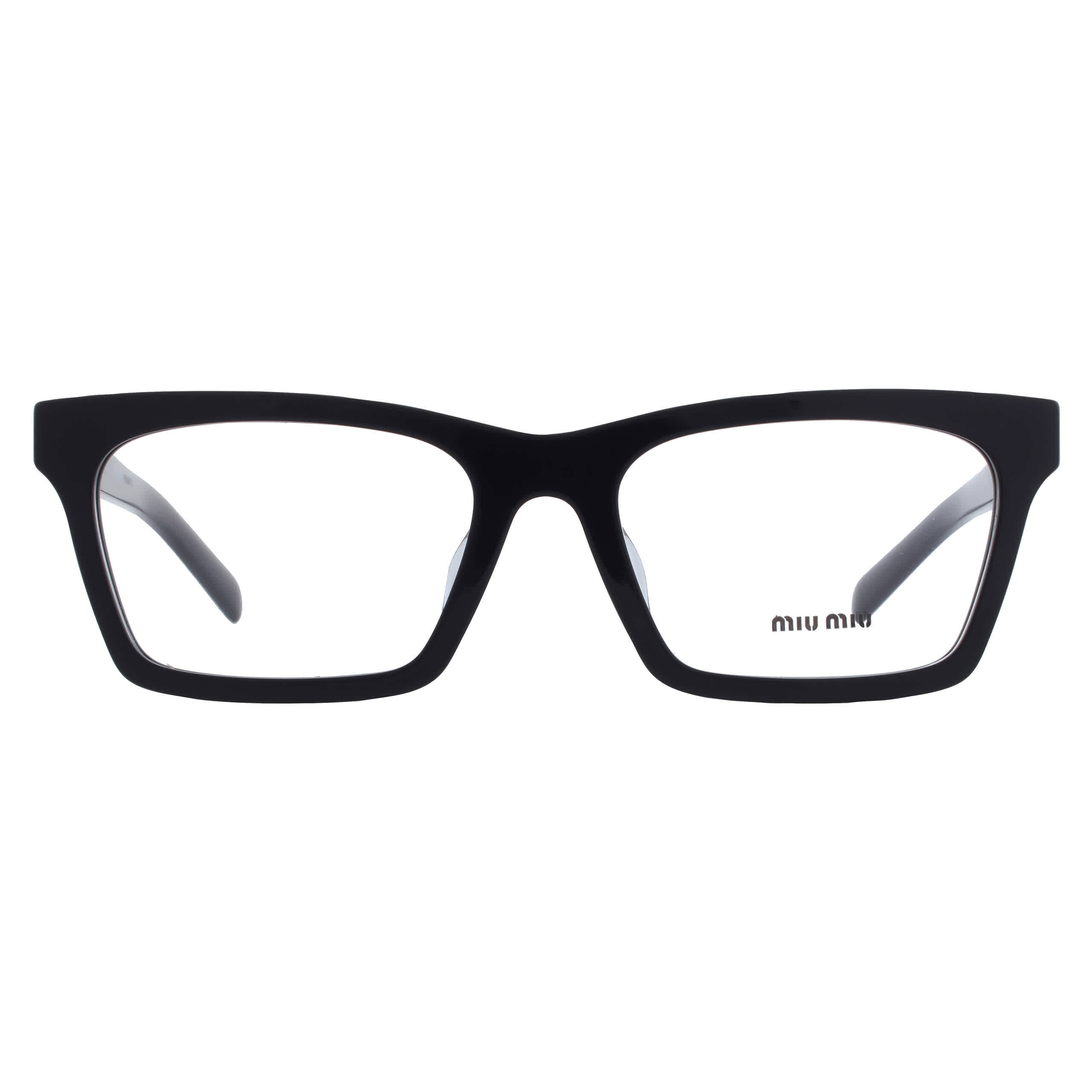 Miu Miu MU04WVF Asian Fit 16K1O1 Women’s Glasses Black Size 55 - Free Lenses - Blue Light Block Available