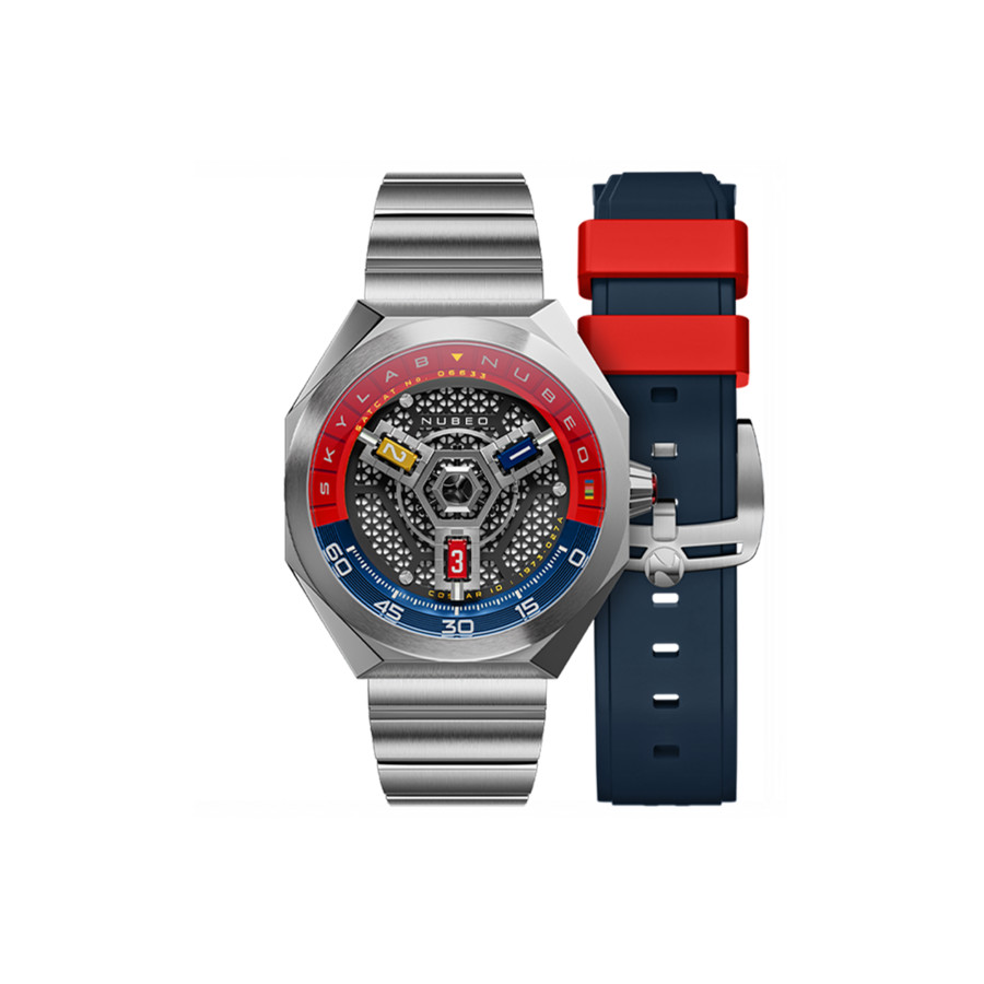 Nubeo Skylab Black Dial Mens Watch NB-6083-11 450$