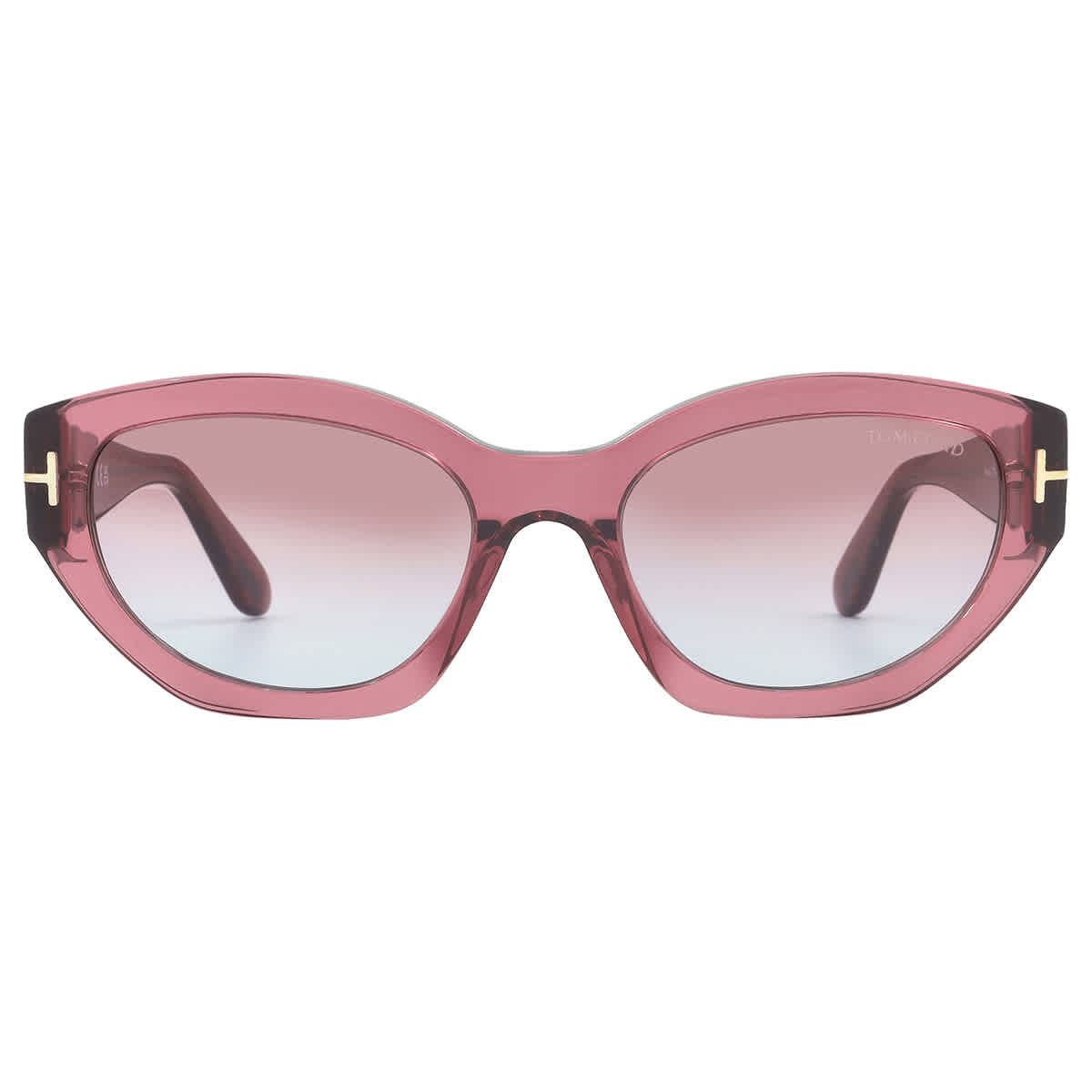Tom Ford Penny Pink Gradient Cat Eye Ladies Sunglasses FT1086 66Y 55