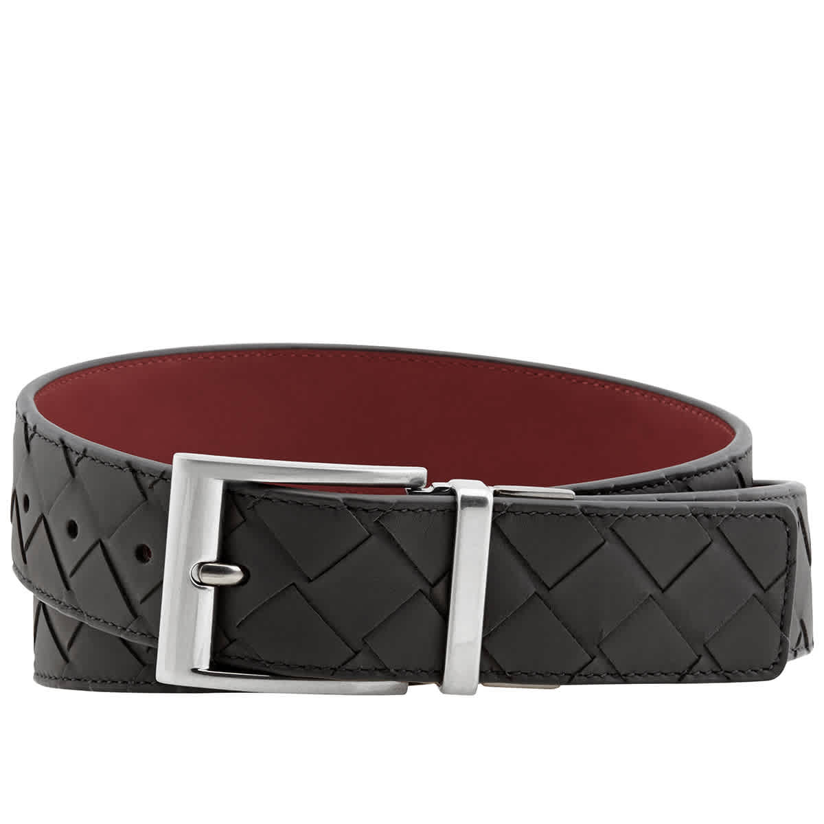 Bottega Veneta Men's Intrecciato Reversible Leather Belt | eBay