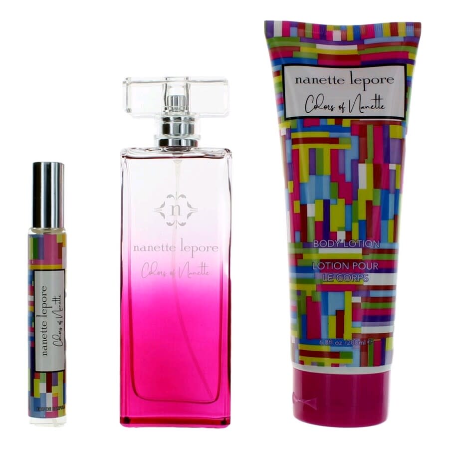 Nanette Lepore Ladies Colors of Nanettte Colors of Nanettte 3 oz Gift Set Sets 819029019685 40$