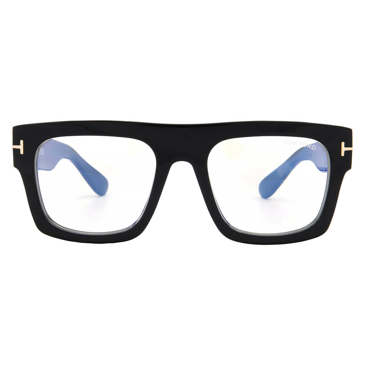 Tom Ford Blue Light Block Browline Mens Eyeglasses FT5634-B 001 53 200$