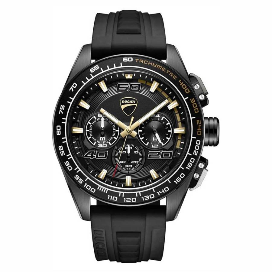 Ducati Chronograph Quartz Black Dial Mens Watch DTWGO0001703
