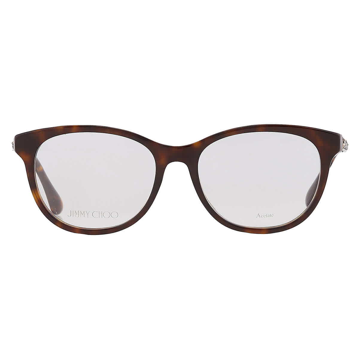 Jimmy Choo Demo Oval Ladies Eyeglasses JC202 0086 52 70$