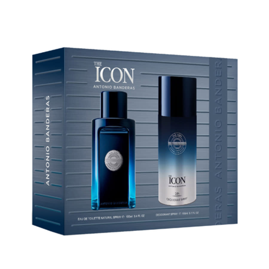 Antonio Banderas Mens The Icon Gift Set Fragrances 8411061045336