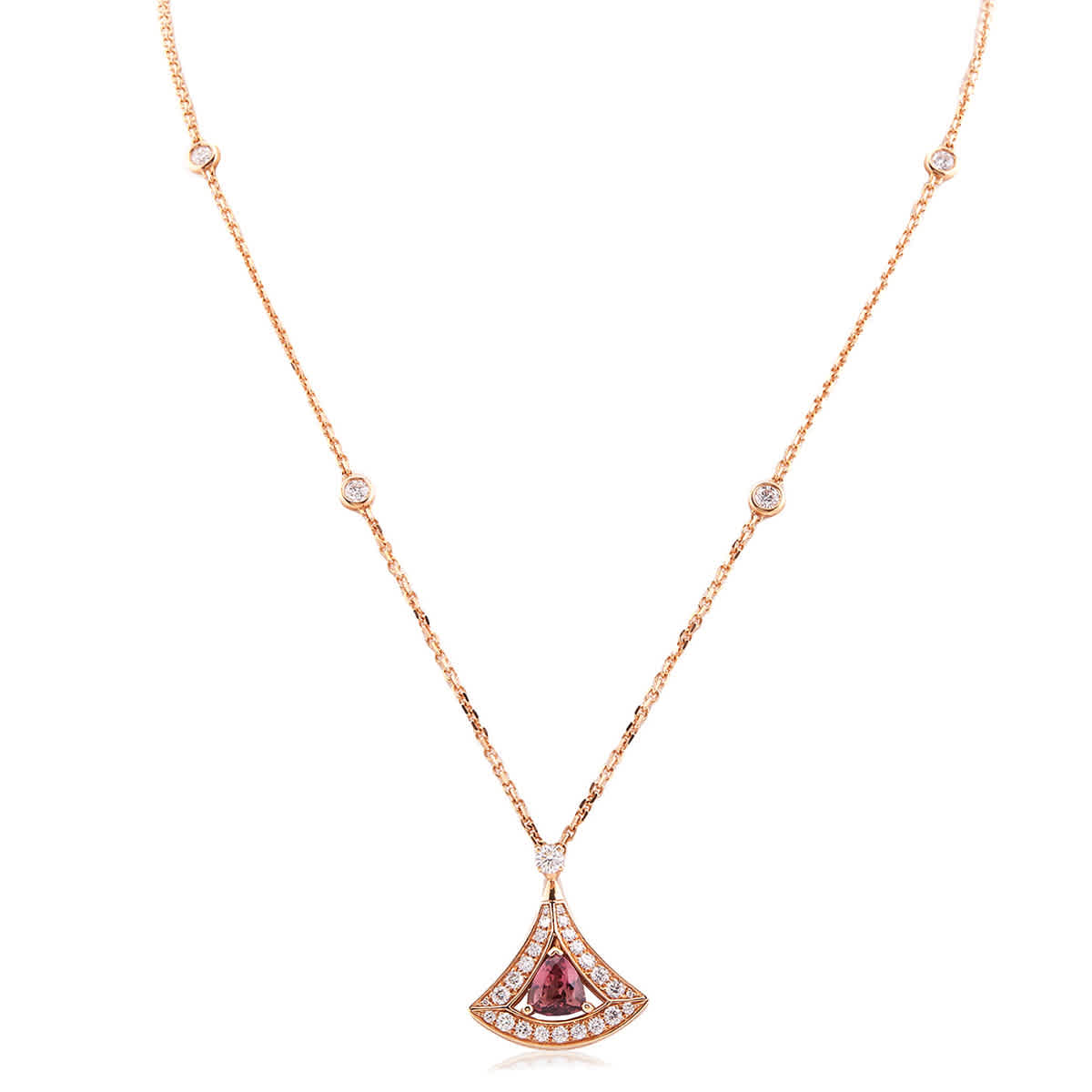 Bvlgari Divas Dream 18 kt Rose Gold Openwork Necklace 15820$