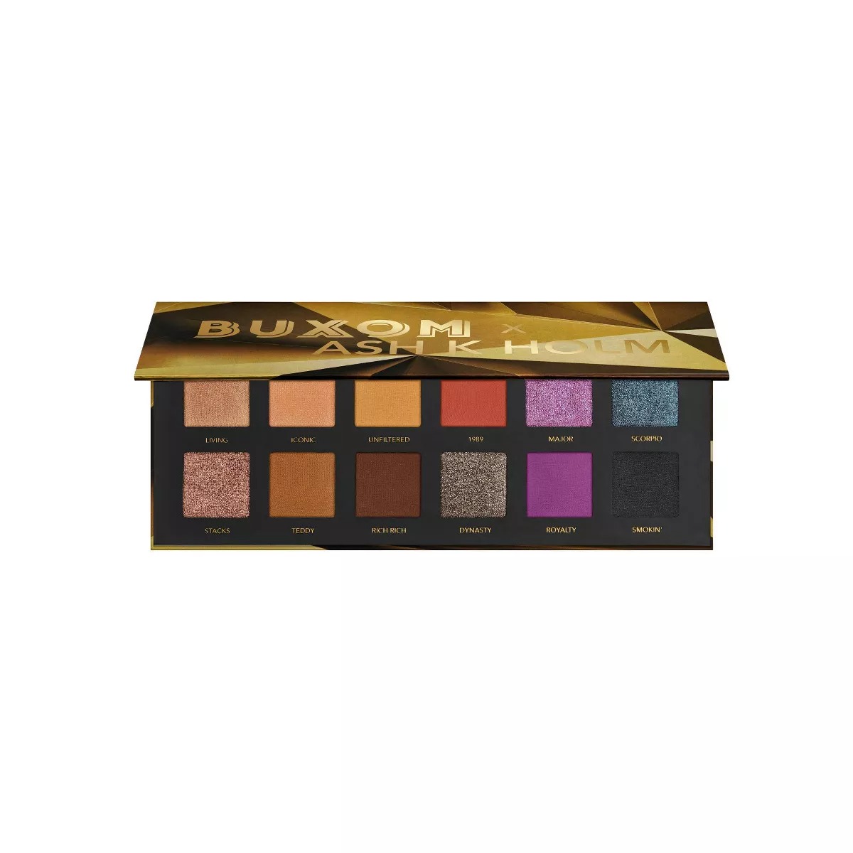 Buxom Buxom X Ash K Holm Eyeshadow Palette 12$
