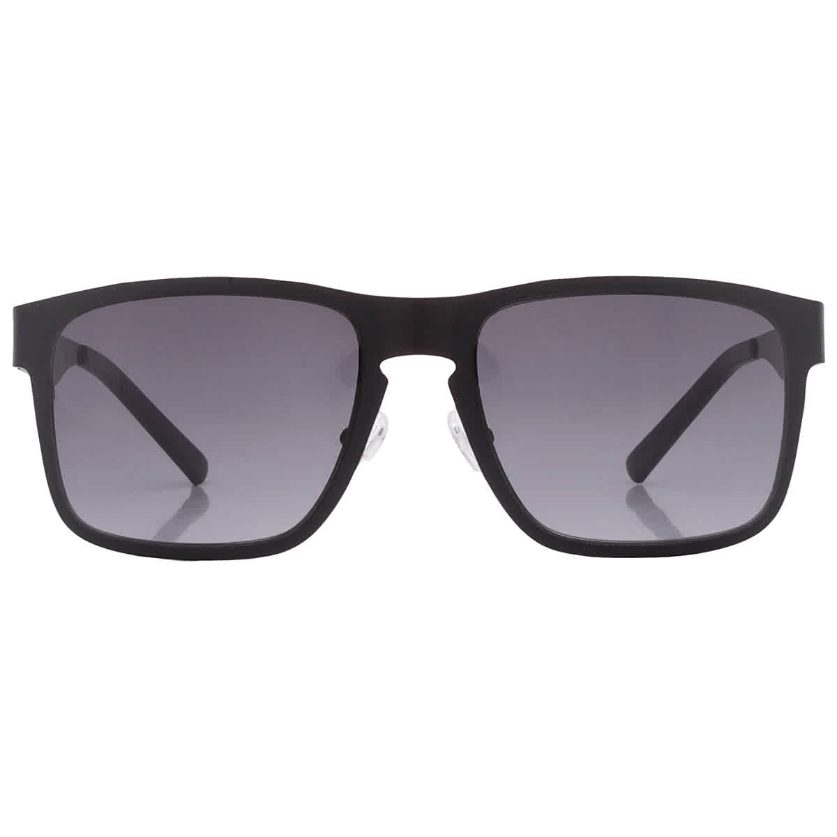 Guess Factory Smoke Gradient Rectangular Mens Sunglasses GF0197 02B 55