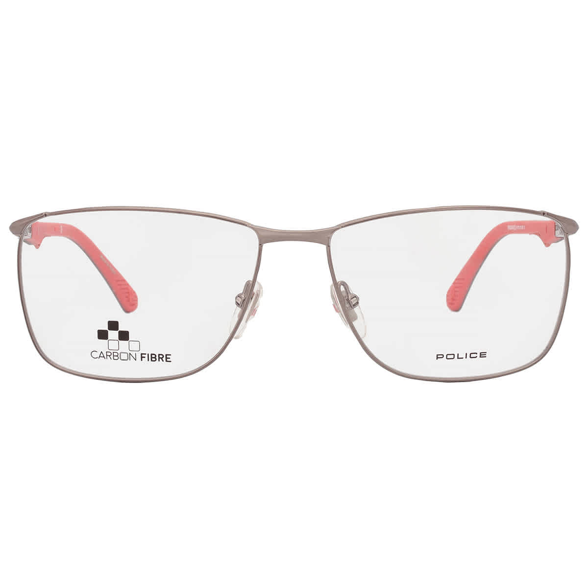 Police Demo Rectangular Unisex Eyeglasses VPLF06 0509 57