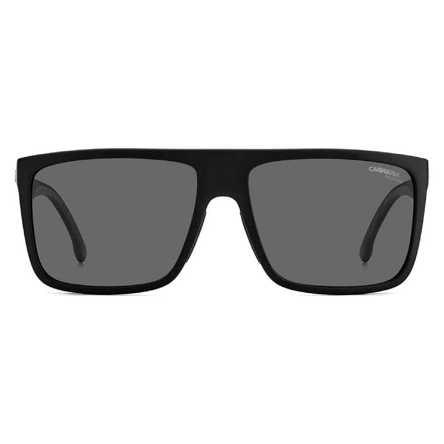Carrera Grey Polarized Square Mens Sunglasses CARRERA 8055/S 0003/M9 58