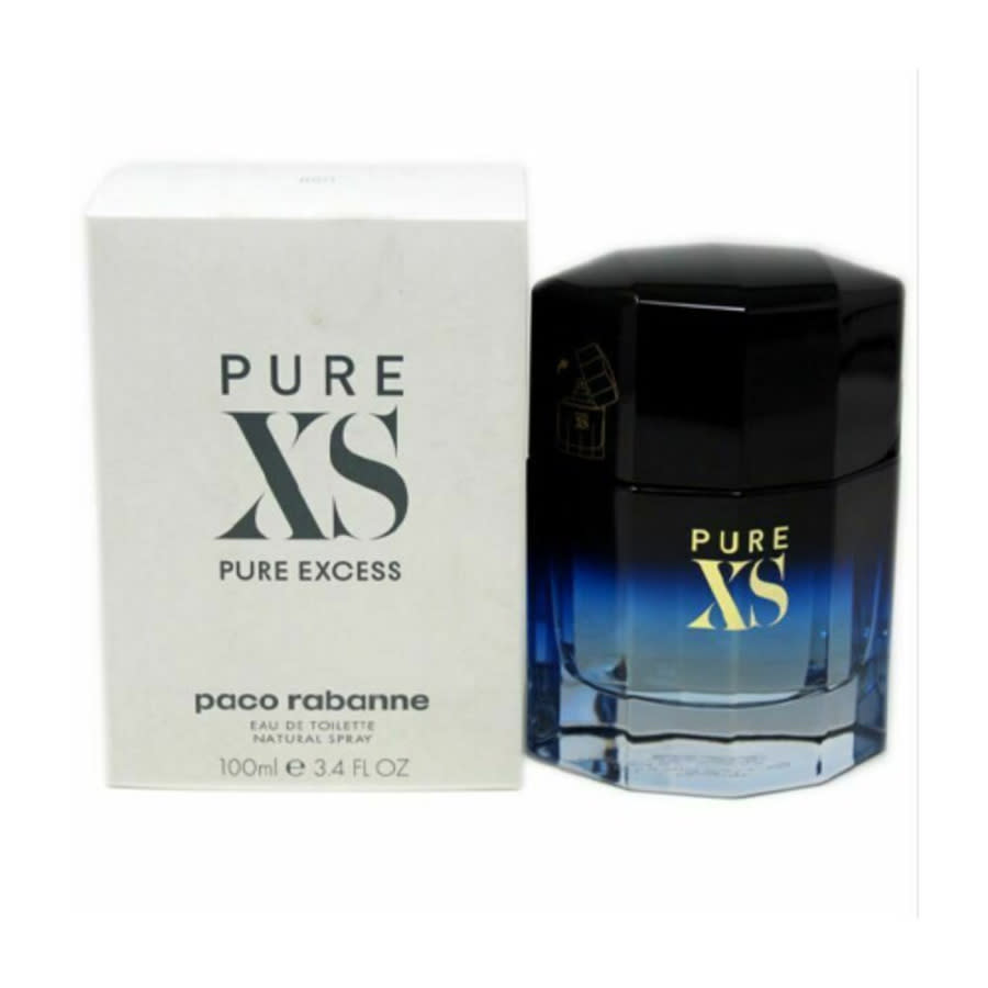 Paco Rabanne Mens Pure XS EDT Spray 338 oz Tester Fragrances 3349668551163 55$