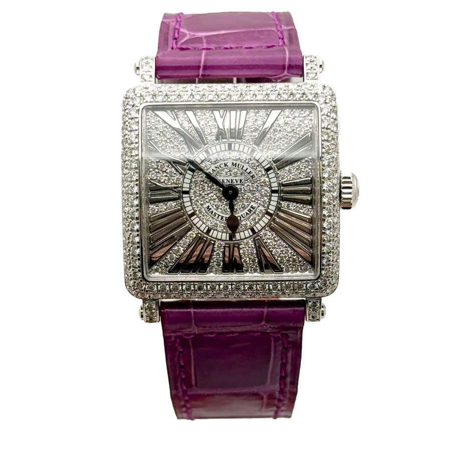 Franck Muller Master Square Quartz Diamond Ladies Watch 6002 S QZ D CD-PRP